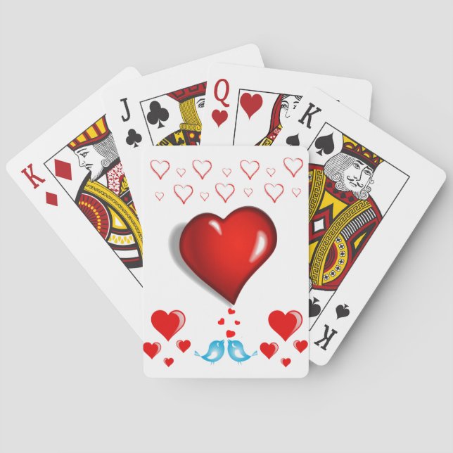 Valentine's Playing Card Deck (Back)