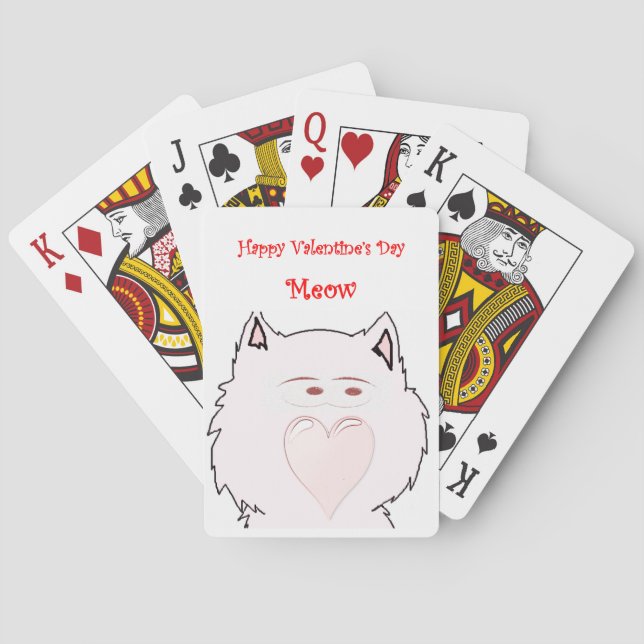 Valentine's Playing Card Deck (Back)