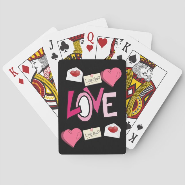 Valentine's Playing Card Deck (Back)