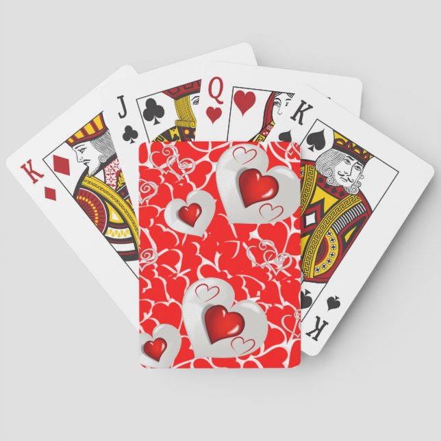 Valentine's Playing Card Deck (Back)