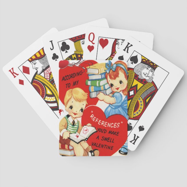 Valentine's Playing Card Deck (Back)