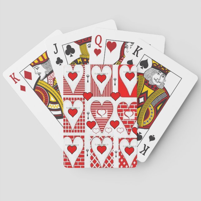 Valentine's Playing Card Deck (Back)