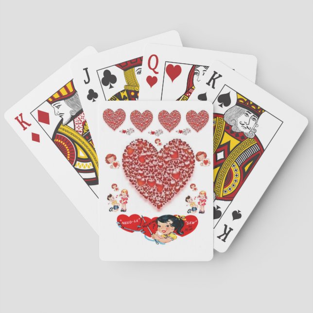 Valentine's Playing Card Deck (Back)