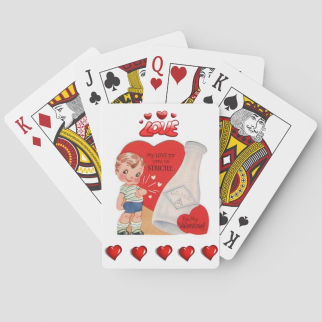 Valentine's Playing Card Deck (Back)