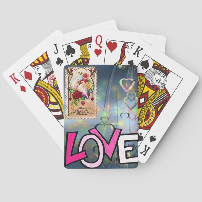 Valentine's Playing Card Deck (Back)