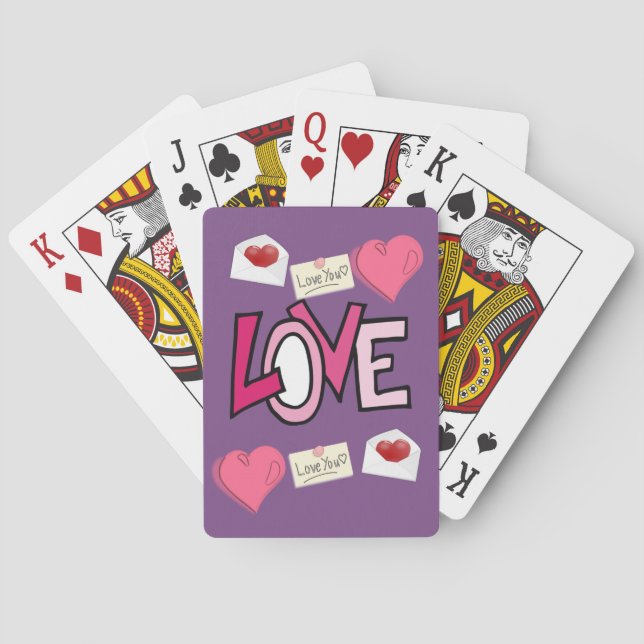 Valentine's Playing Card Deck (Back)