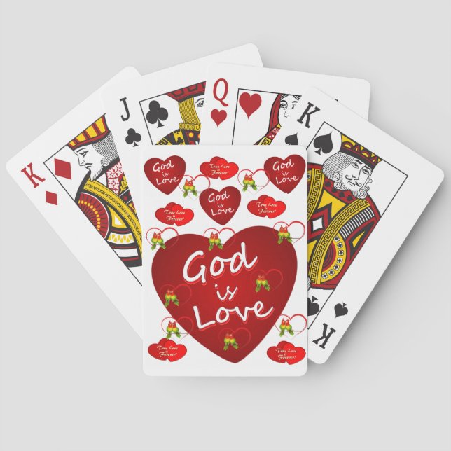 Valentine's Playing Card Deck (Back)