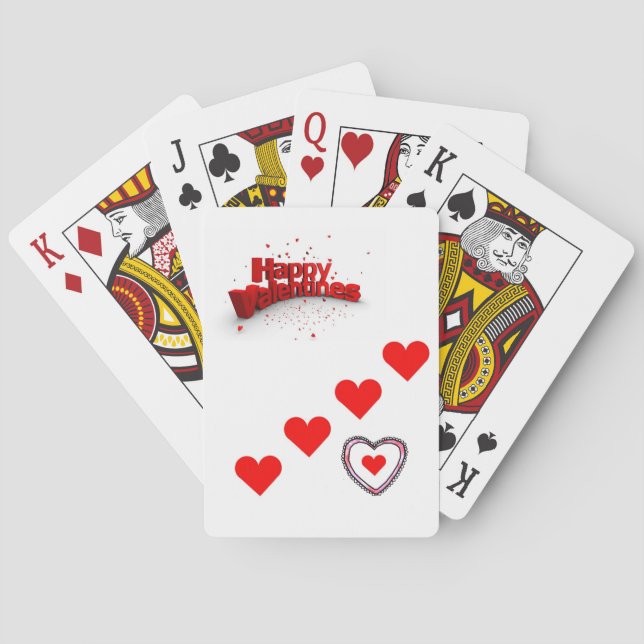 Valentine's Playing Card Deck (Back)
