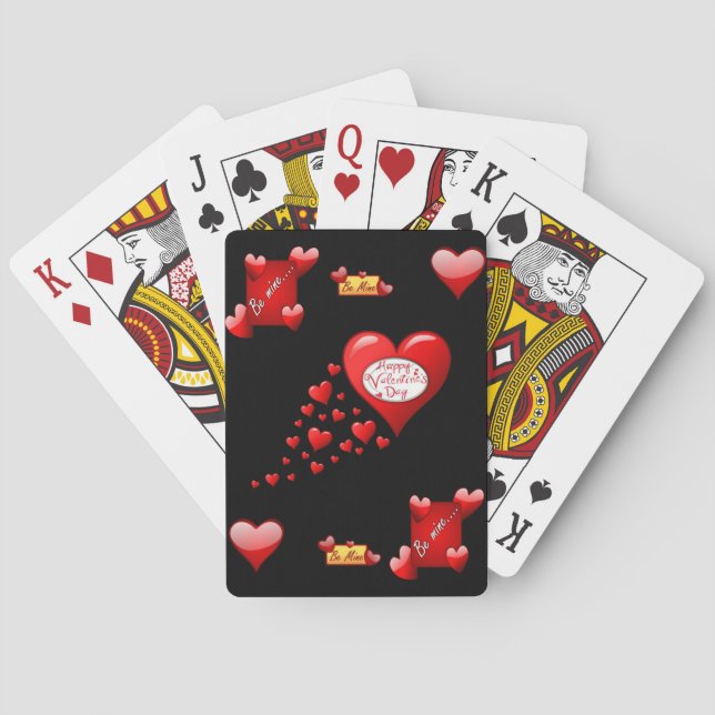 Valentine's Playing Card Deck (Back)
