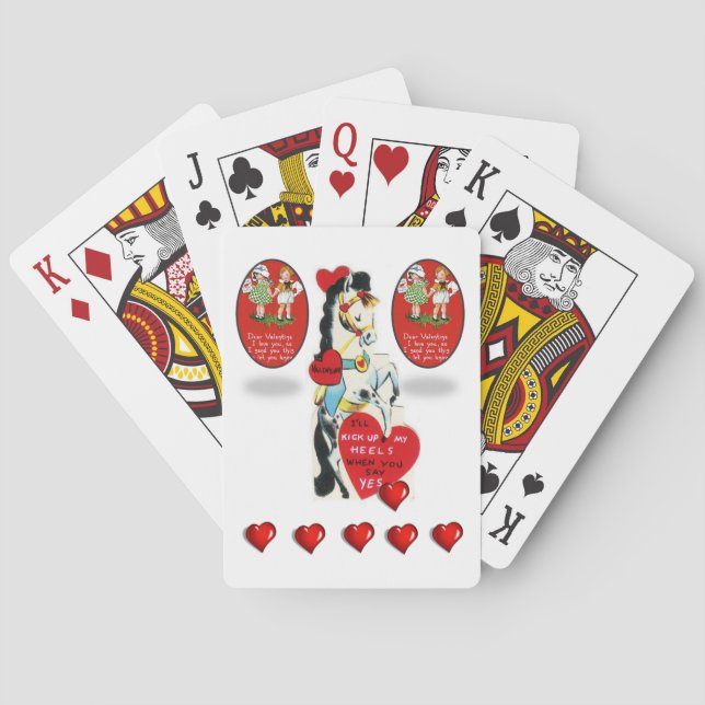 Valentine's Playing Card Deck (Back)