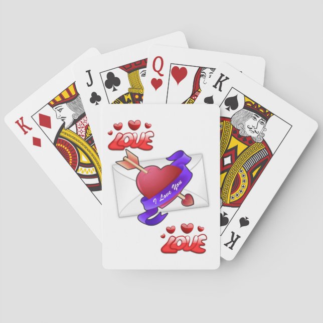 Valentine's Playing Card Deck (Back)