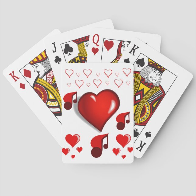 Valentine's Playing Card Deck (Back)