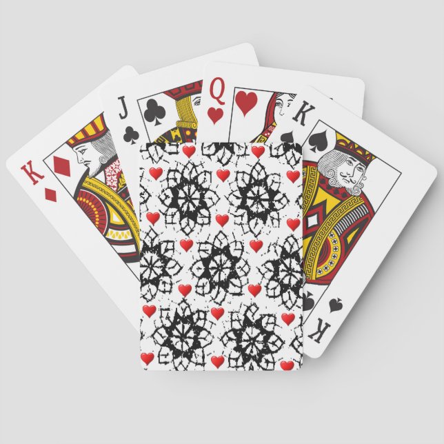 Valentine's Playing Card Deck (Back)