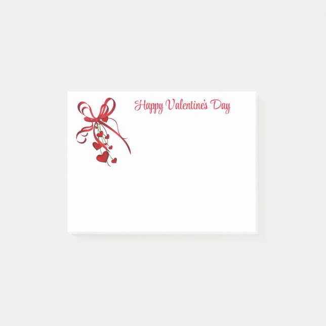 Valentines  post-it notes (Front)
