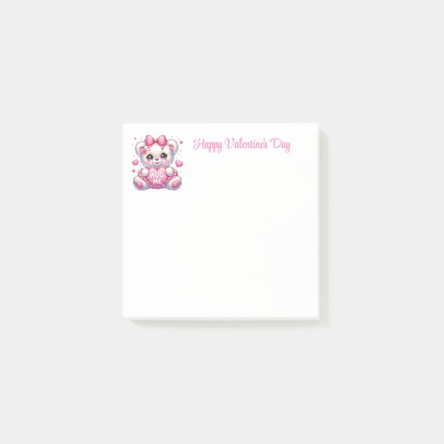 Valentines  post-it notes (Front)