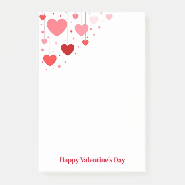 Valentines Post-it-Notes Post-it Notes (Front)