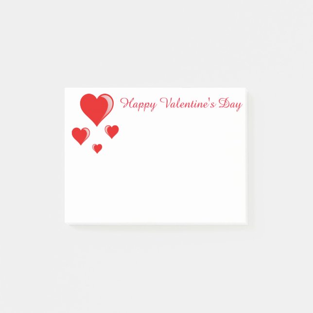 Valentines Post-it-Notes Post-it Notes (Front)