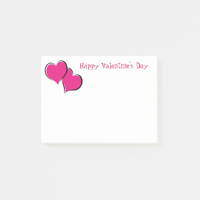 Valentines Post-it-Notes Post-it Notes (Front)