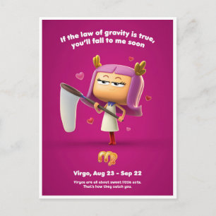 Valentine's Postcard for Virgo