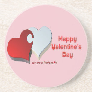 Valentine's Puzzle Coaster