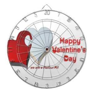 Valentine's Puzzle Dartboard
