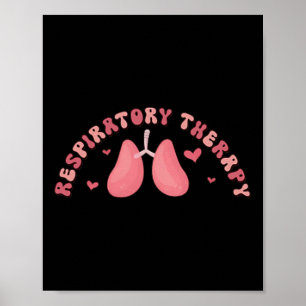 Valentines Respiratory Therapy Rt Nurse We Be-lung Poster