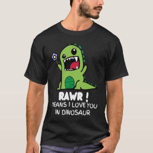 Valentine's Rex Cute Dinosaur T-Shirt
