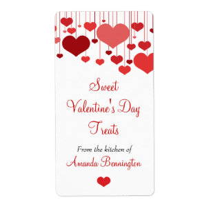 Valentines rouges de sentiments profonds faisant