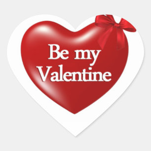 Valentines Square Stickers