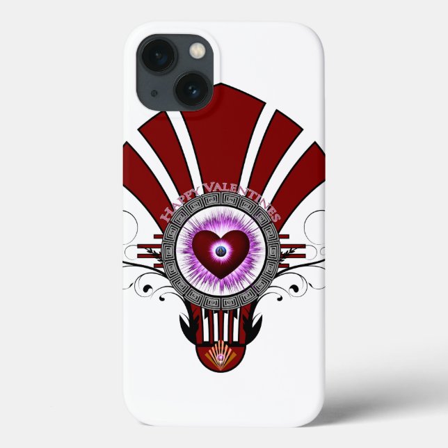 Valentines Star Burst iPad Air Case (Back)