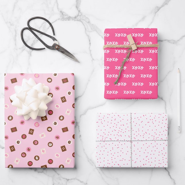 Valentine's - Sweetest Day- Wrapping Paper Trio 3 (Creator Uploaded)