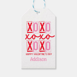 Valentine's Tag, Modern Valentine's Day Favour Cla Gift Tags