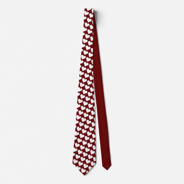 Valentine's Tie Cute Valentine's Love Neckties (Front)