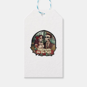 Valentines Till Death Do Us Part Classic Gift Tags