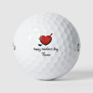 Valentine's  to golfer with love you   golf balls