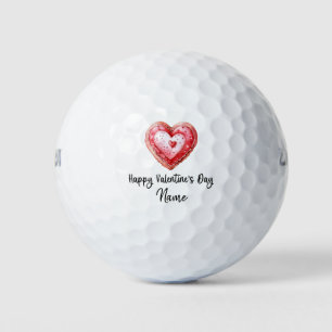 Valentine's  to golfer with love you   golf balls