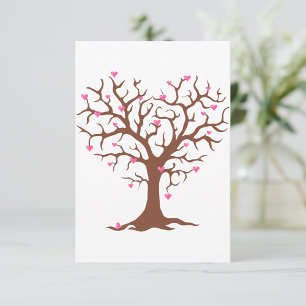 Valentines Tree Invitations