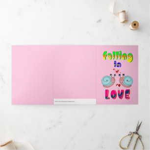 Valentines Tri-Fold Holiday Card
