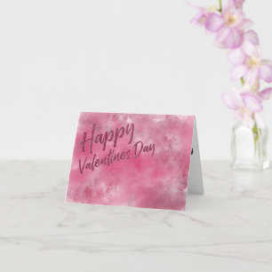 Valentine's Watercolor Card