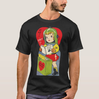 ValentineSecret Code Space Girl T-Shirt