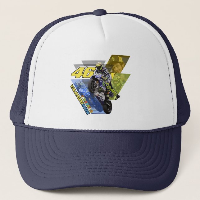 Valentino Rossi Hoodie Trucker Hat (Front)