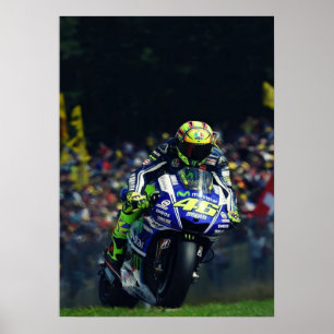 valentino rossi, moto gp legend,    the doctor 46, poster