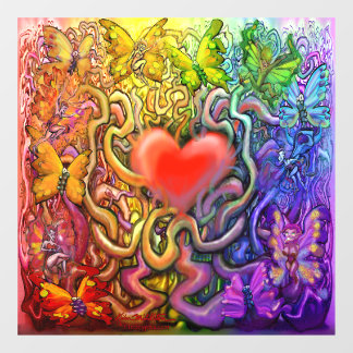 Valentin's Magic Window Cling