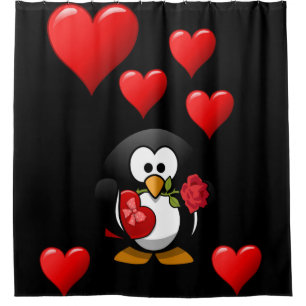 Valenttine's Day Shower Curtain