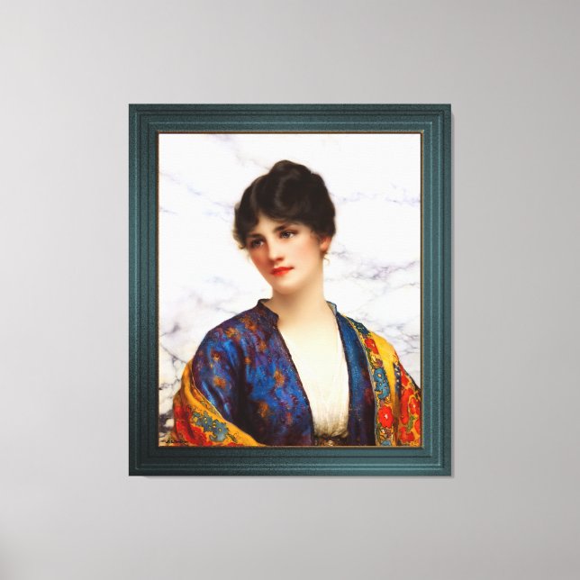 Valeria by William Clarke Wontner Canvas Print (Front)