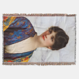 Valeria by William Clarke Wontner Throw Blanket