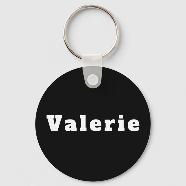 Valerie Keychain (Front)