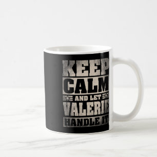 Valerie Name Personalized Valerie First Name Coffee Mug