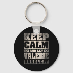 Valerie Name Personalized Valerie First Name  Keychain