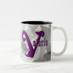 Valerie Personalized Name Mug<br><div class="desc">Valerie has Old French origins. It means "one who is fierce". This personalized mug is a great gift for the Valerie in your life. You can customize the text to account for variations in spelling and derivatives (e.g.,  Valarie,  Valeria,  Val,  Valeri,  Valaria,  Valaree,  Valareigh,  Valerye,  Vallie).</div>